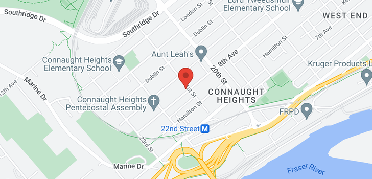 map of 2103 EIGHTH AVENUE